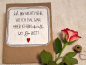 Preview: Wo Du bist Spruch - redwork Stickdatei